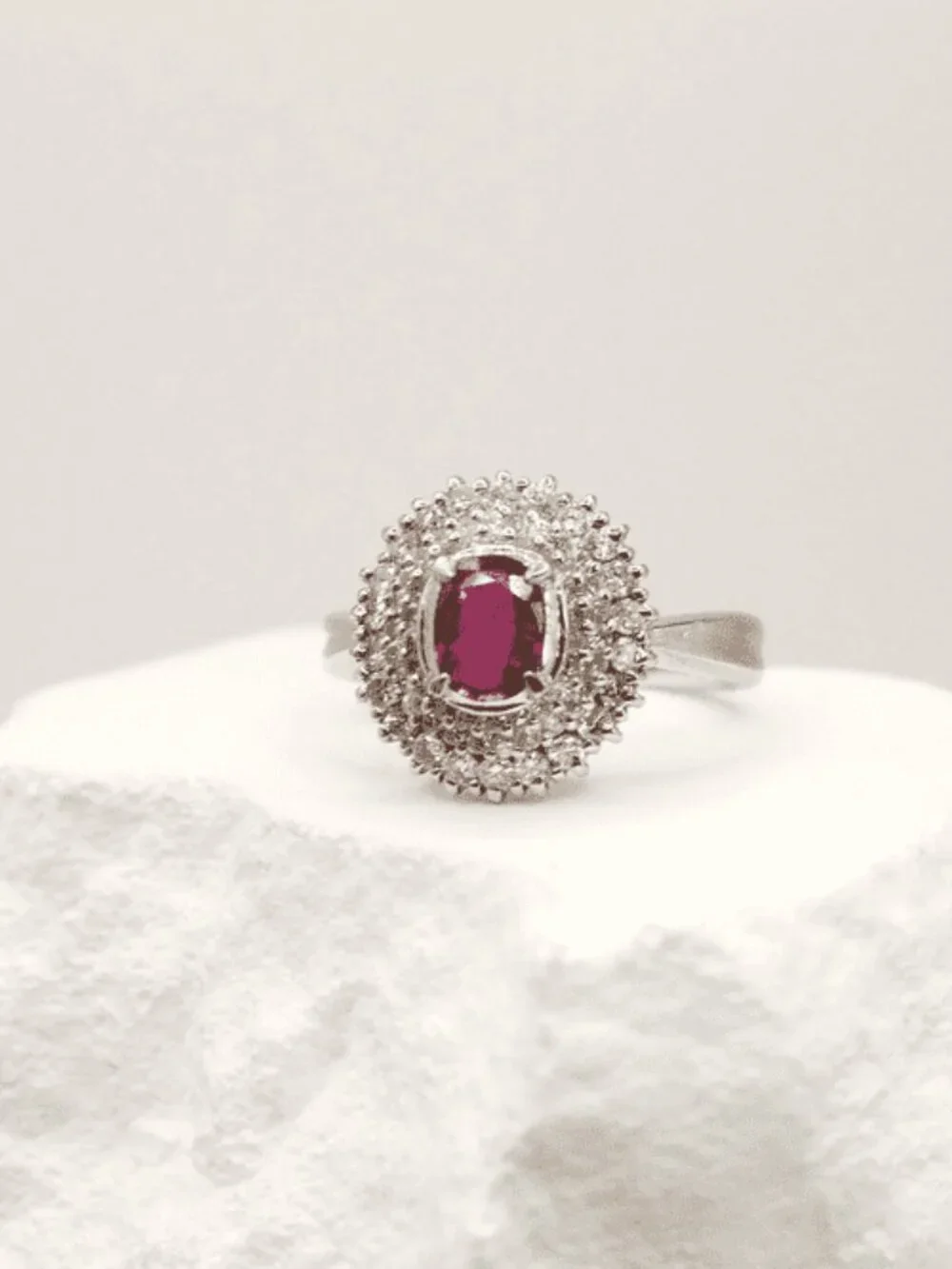 Ruby Majesty Diamond Ring